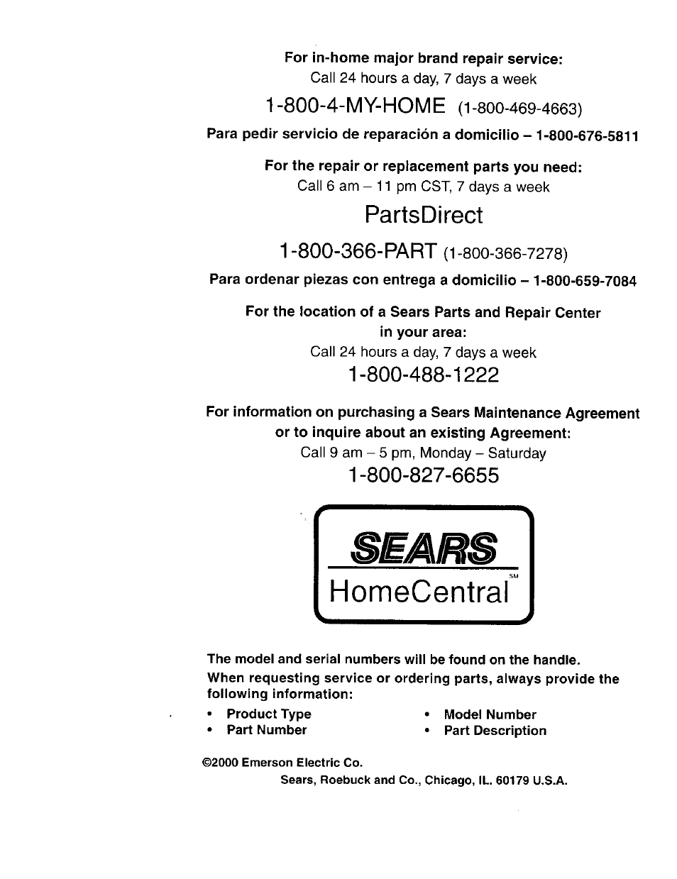 Sears Craftsman 113.177035 User Manual | Page 16 / 16