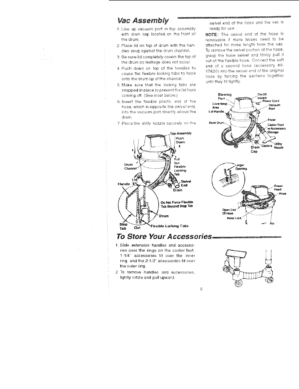 Ac assembly | Sears 113.177020 User Manual | Page 6 / 12