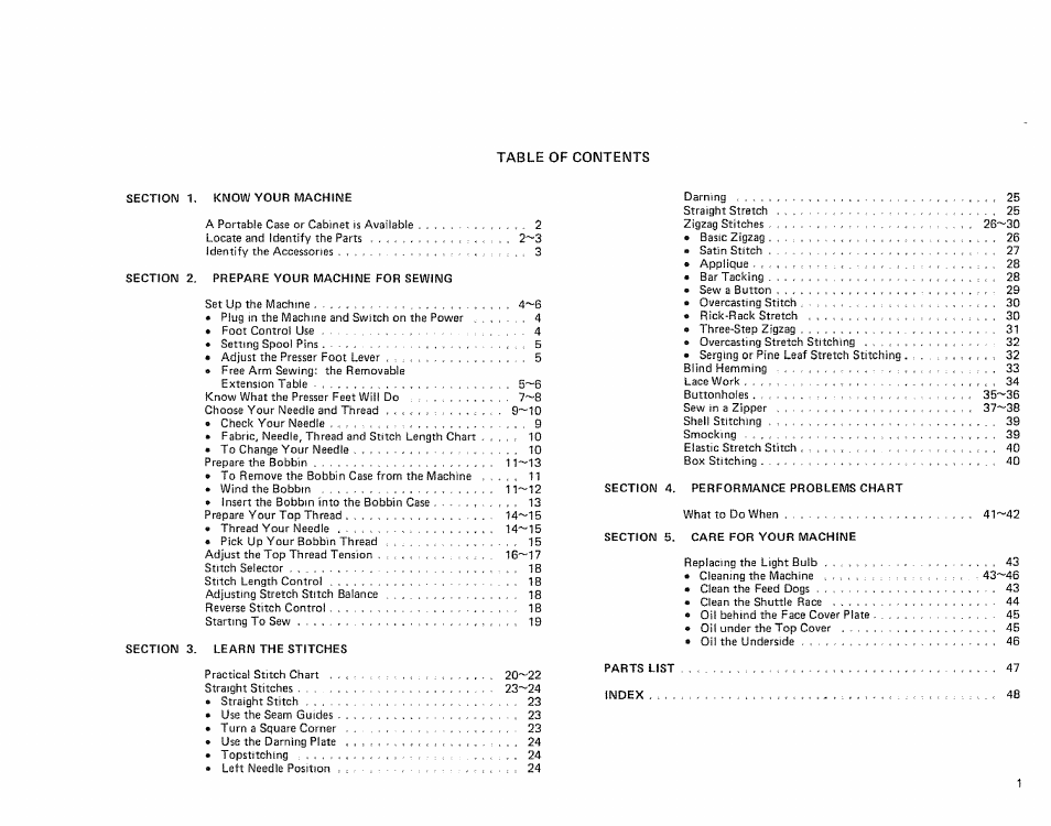 Sears KENMORE 385.128418 User Manual | Page 3 / 52