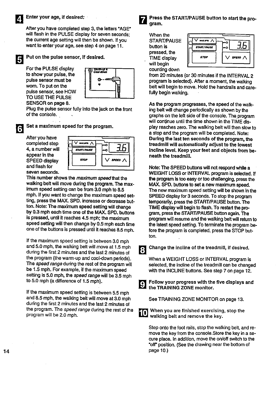 Sears PRO FORM 831.29776 User Manual | Page 14 / 28