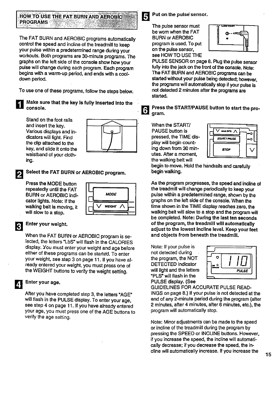 Sears PRO FORM 831.29776 User Manual | Page 15 / 28