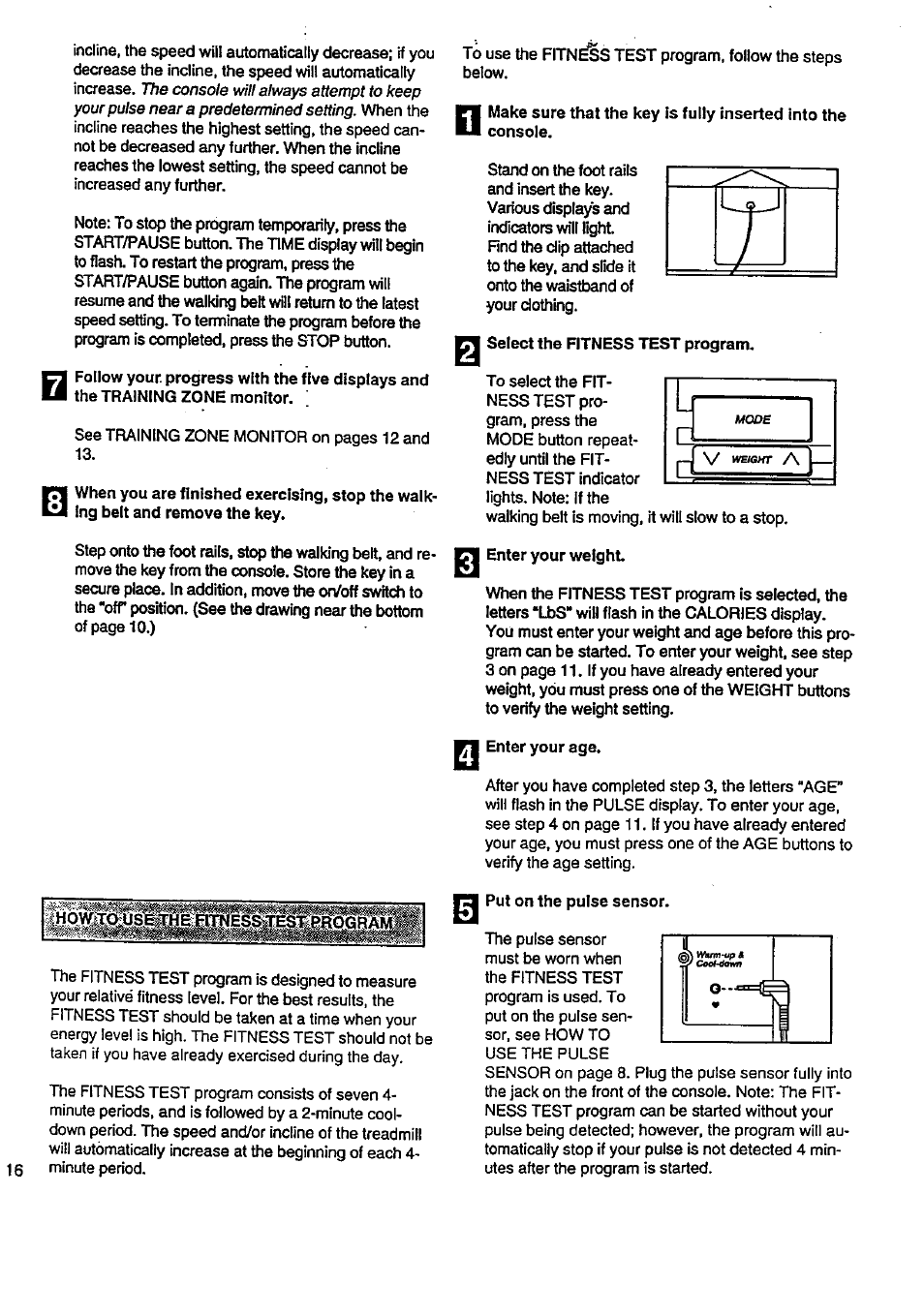 Sears PRO FORM 831.29776 User Manual | Page 16 / 28