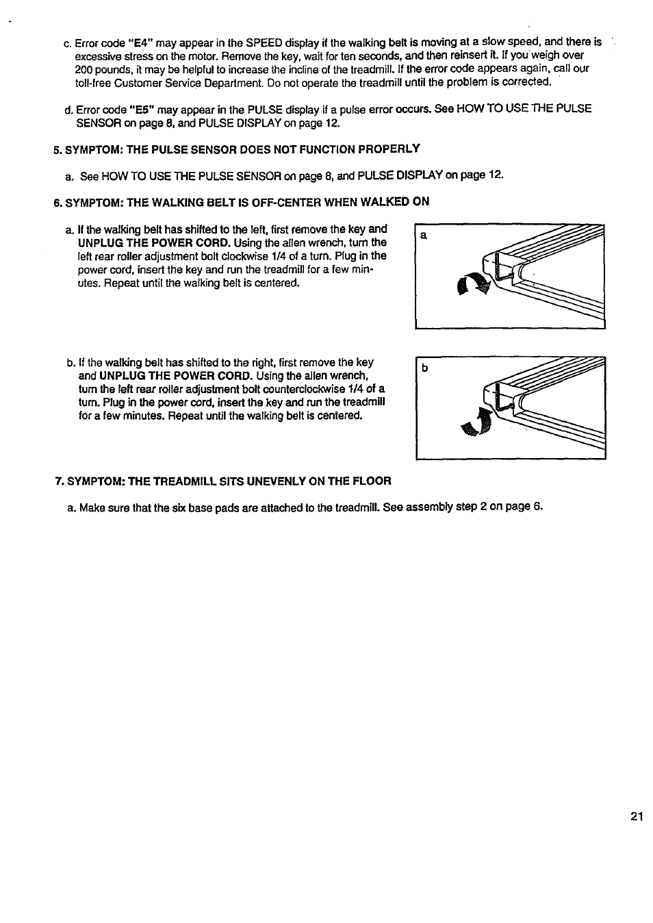 Sears PRO FORM 831.29776 User Manual | Page 21 / 28