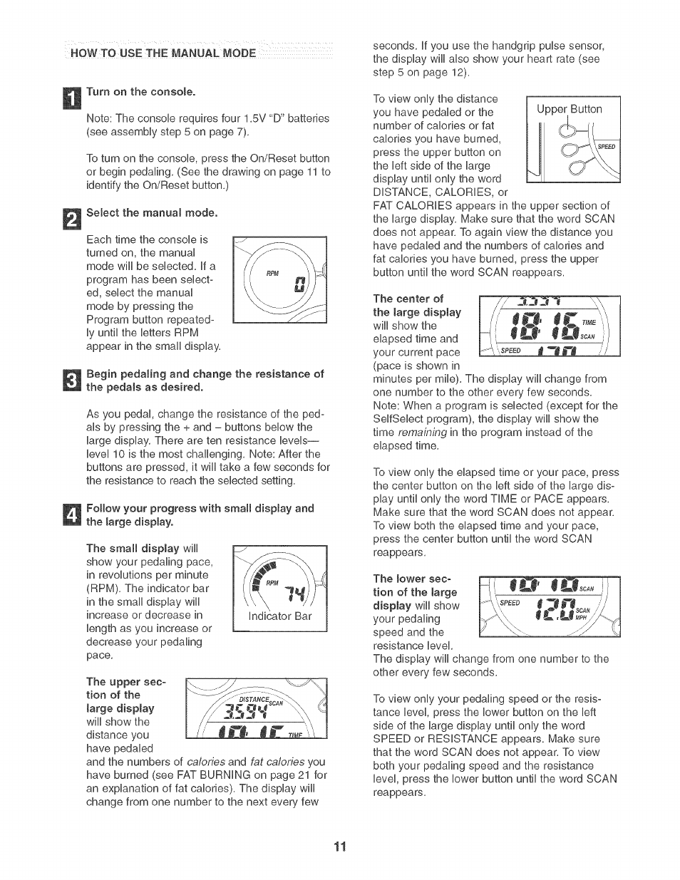 Sears PRO-FORM 831.283521 User Manual | Page 11 / 24