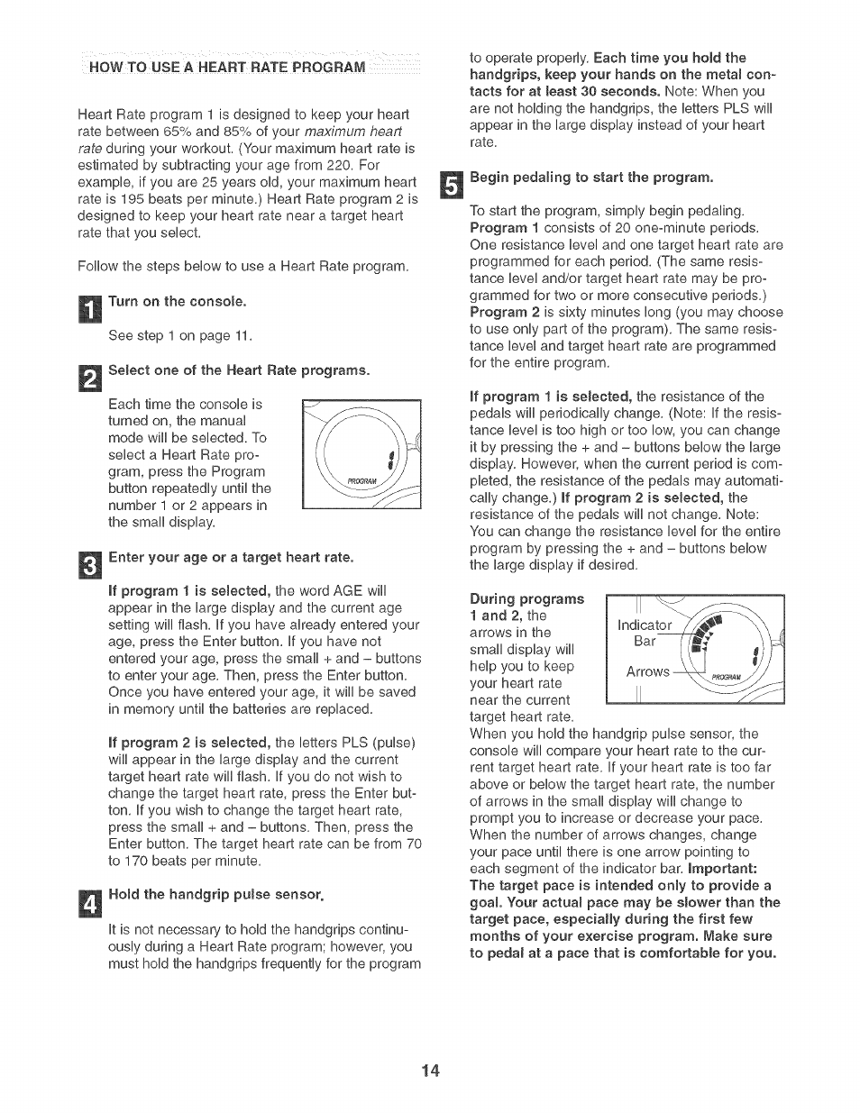 Sears PRO-FORM 831.283521 User Manual | Page 14 / 24