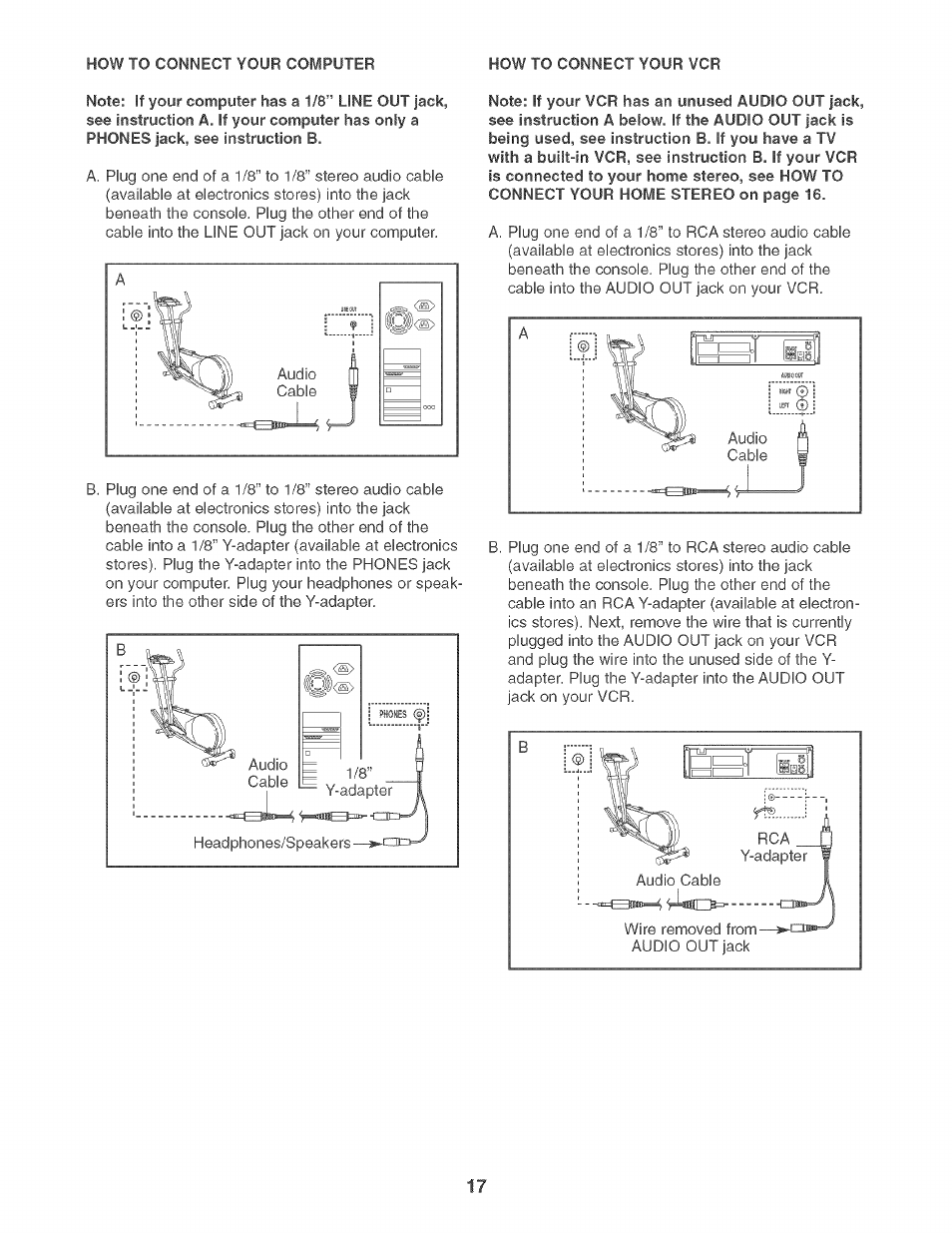 Sears PRO-FORM 831.283521 User Manual | Page 17 / 24