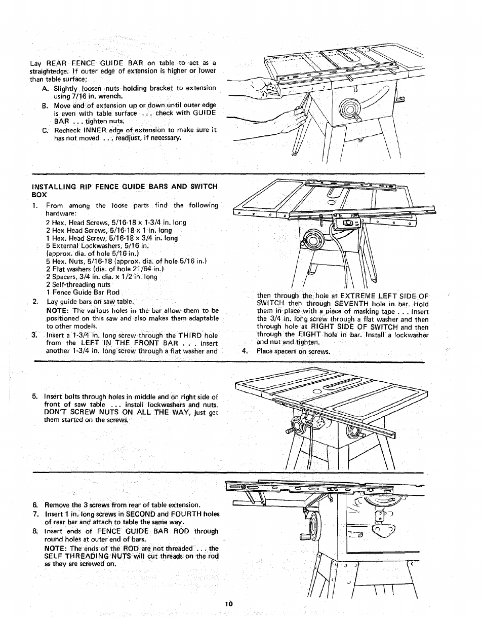 Sears 113.298141 User Manual | Page 10 / 44