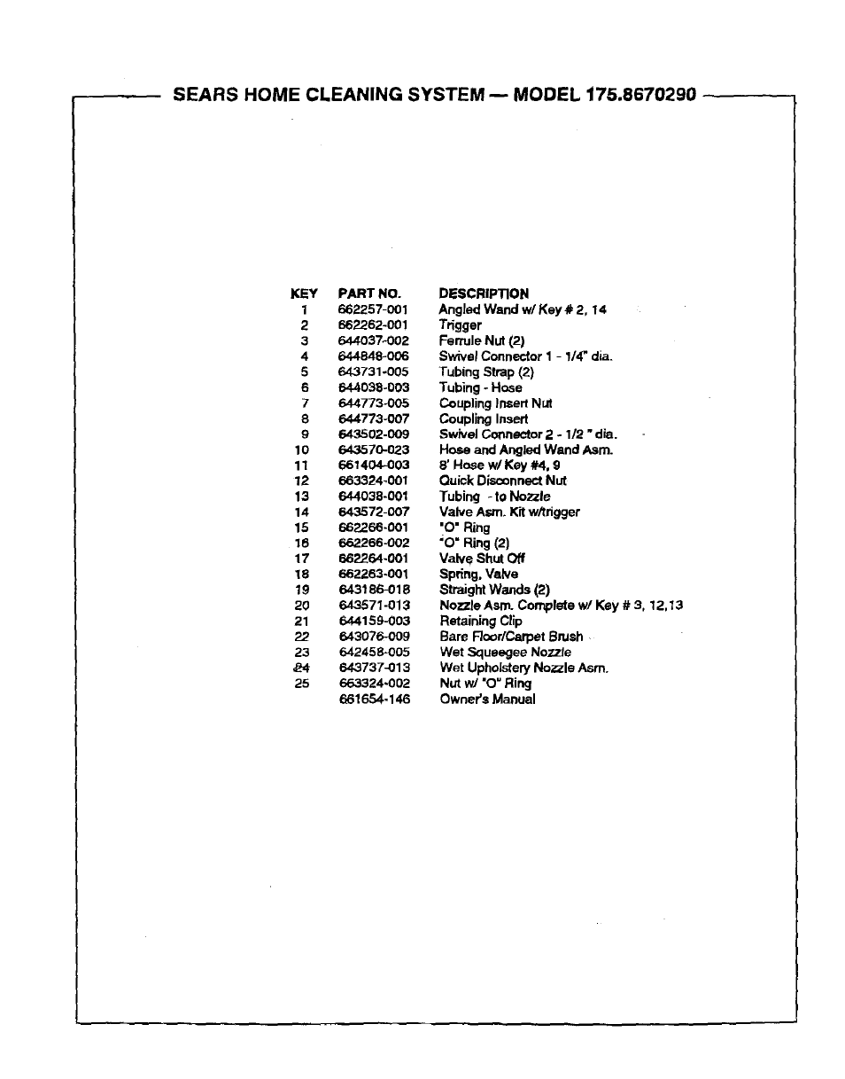 Sears 175.867029 User Manual | Page 15 / 16