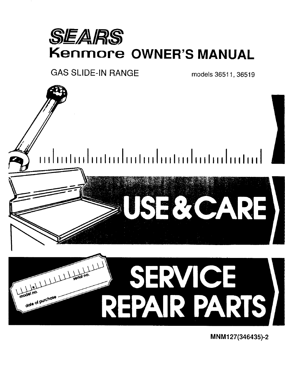 Sears 36519 User Manual | 39 pages