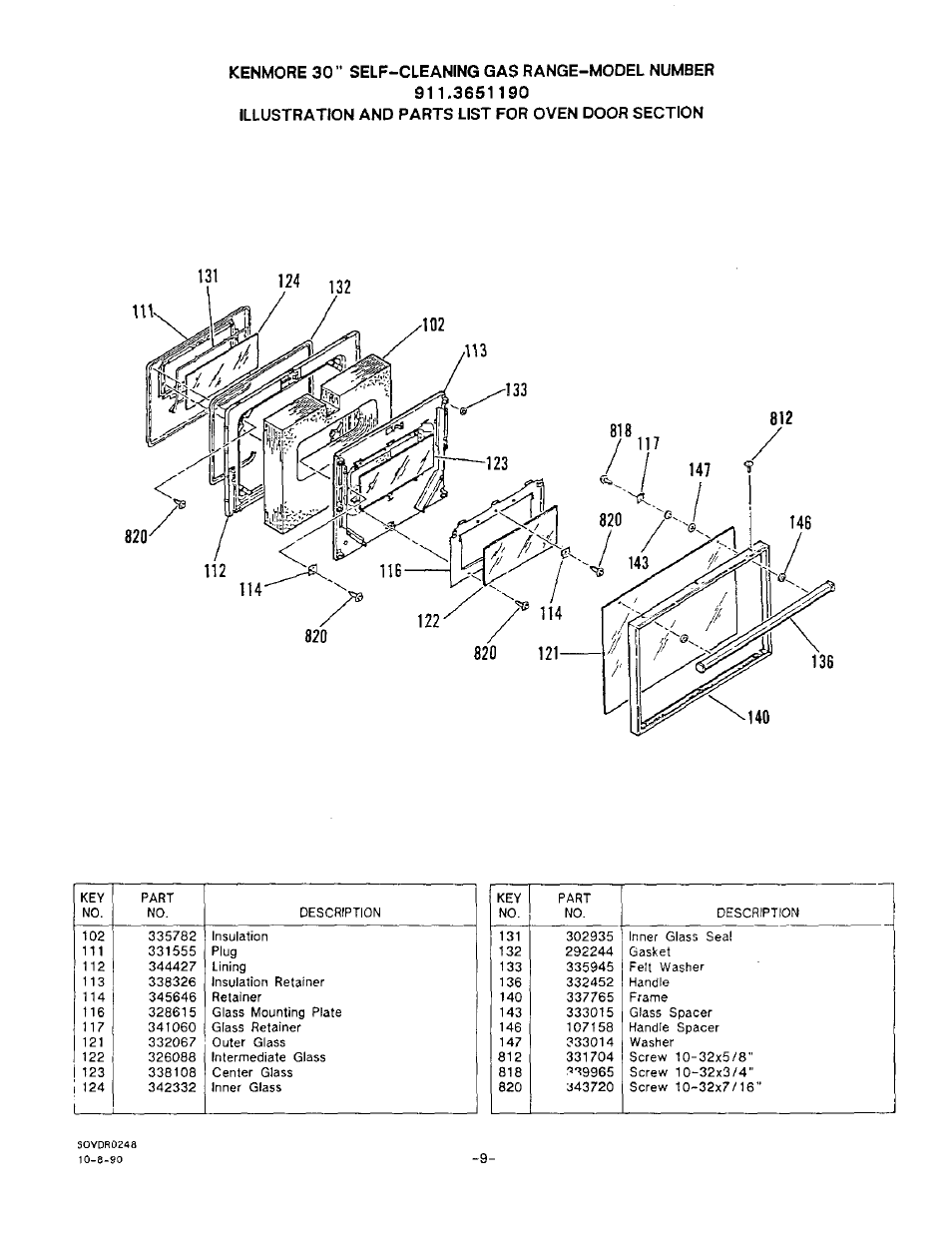 Sears 36519 User Manual | Page 37 / 39