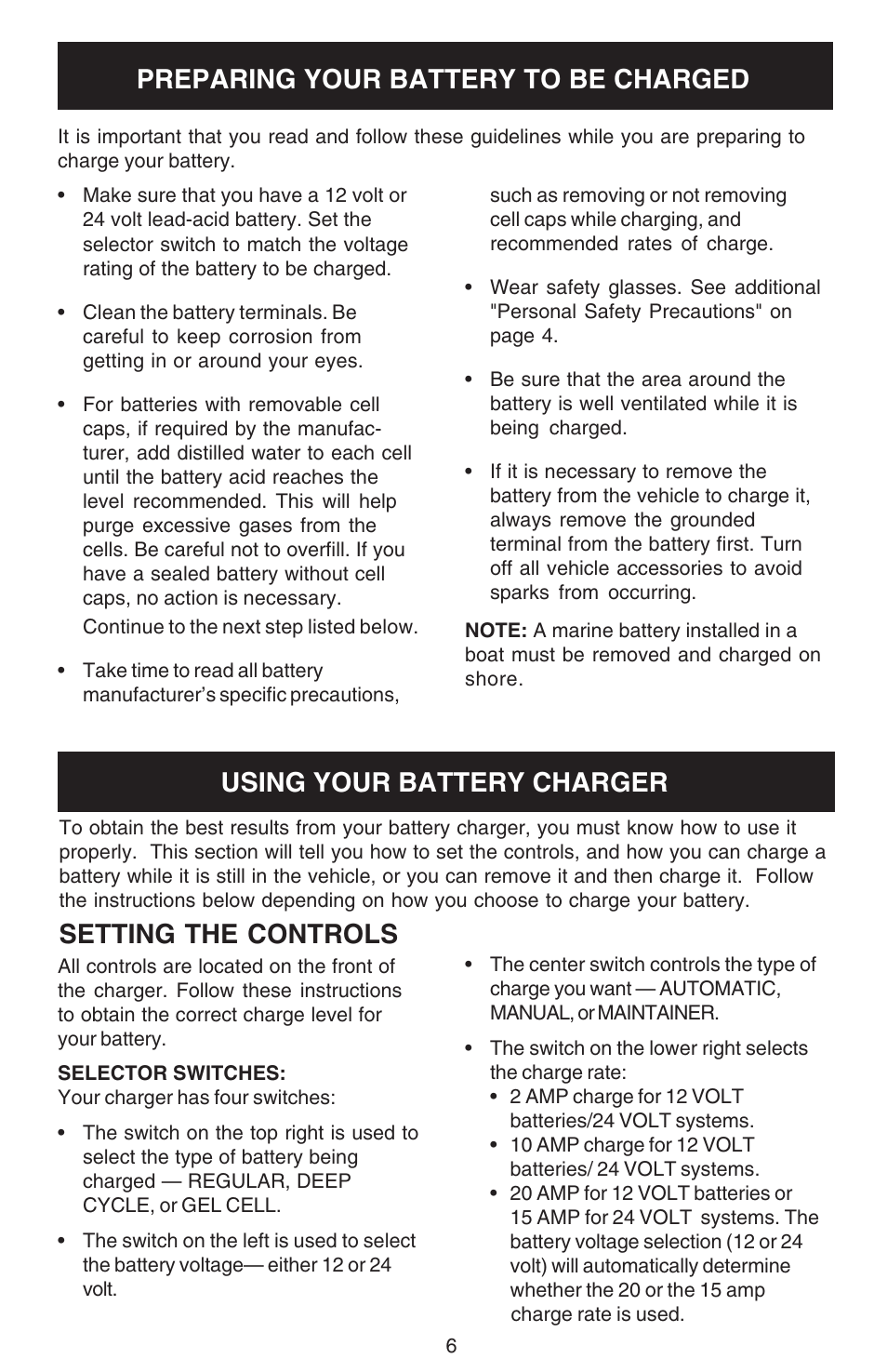 Sears 200.713201 User Manual | Page 6 / 16