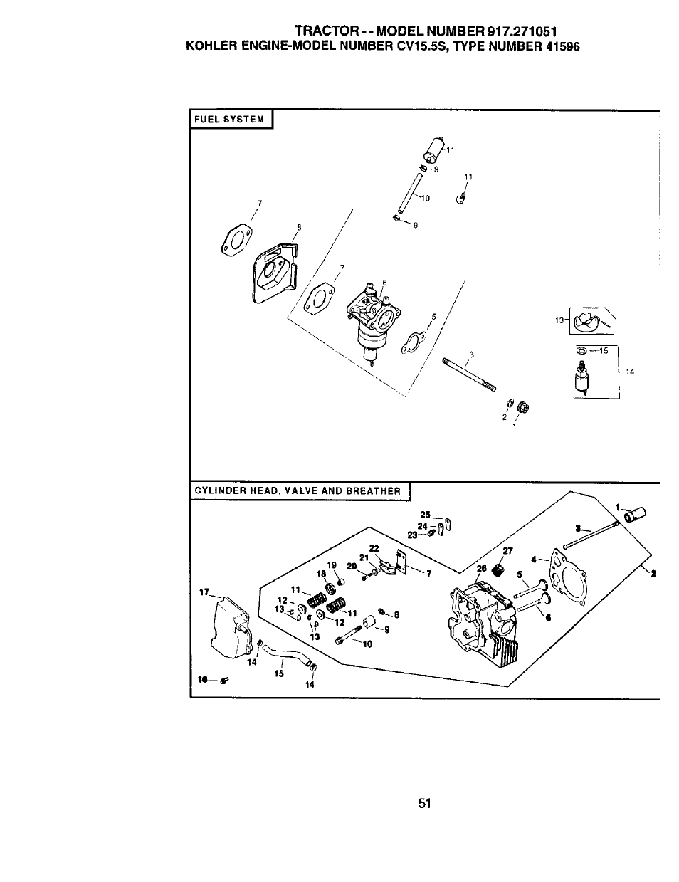 Sears 917.271051 User Manual | Page 51 / 60