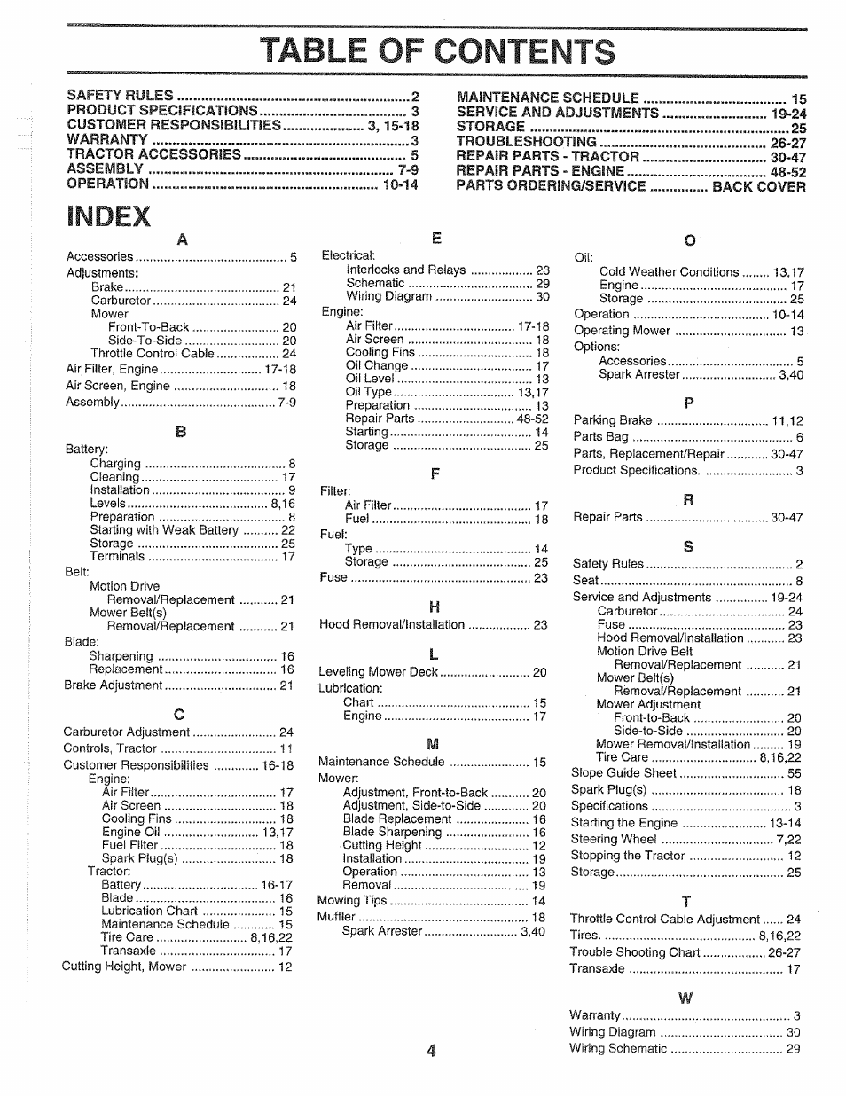 Sears 917.2565 User Manual | Page 4 / 56