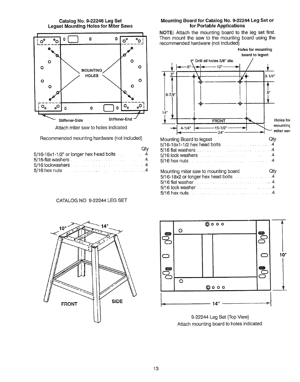 Sears 113.23522 User Manual | Page 13 / 32