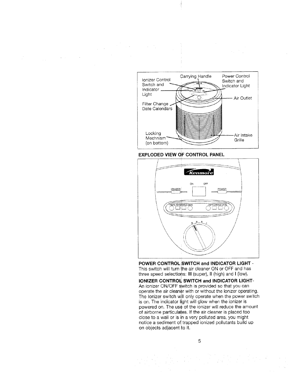 Sears 437.83235 User Manual | Page 5 / 11