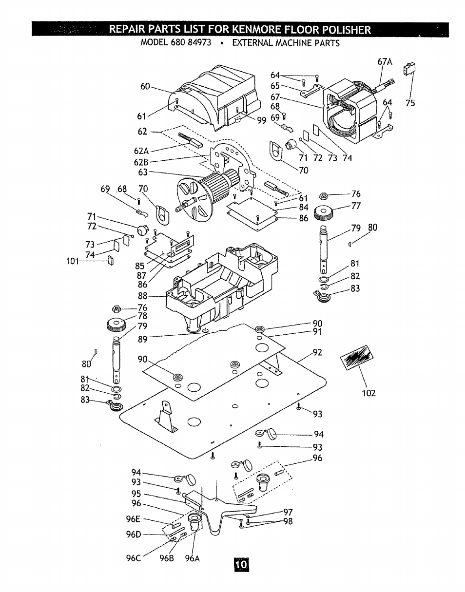 Sears 680.84973 User Manual | Page 10 / 12