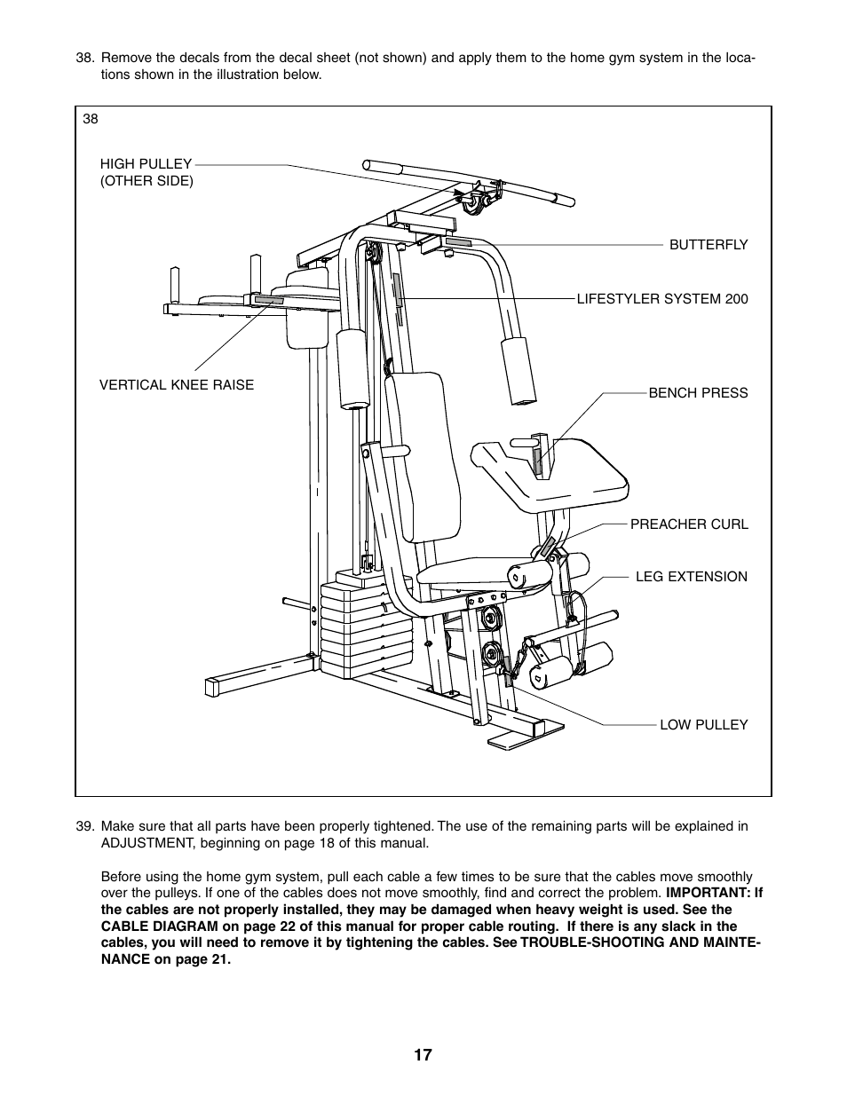 Sears 831.159460 User Manual | Page 17 / 28