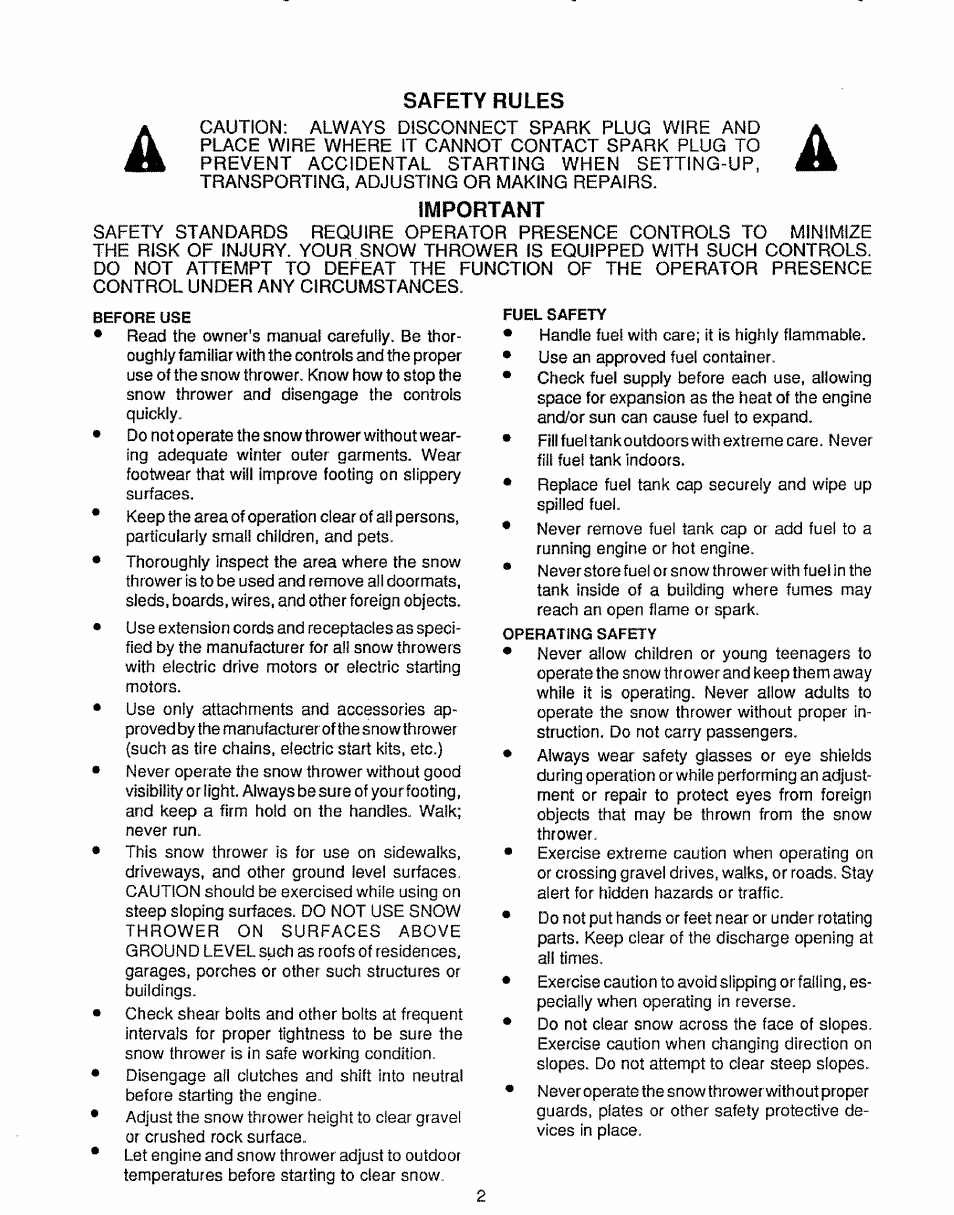 Sears 536.884811 User Manual | Page 2 / 42