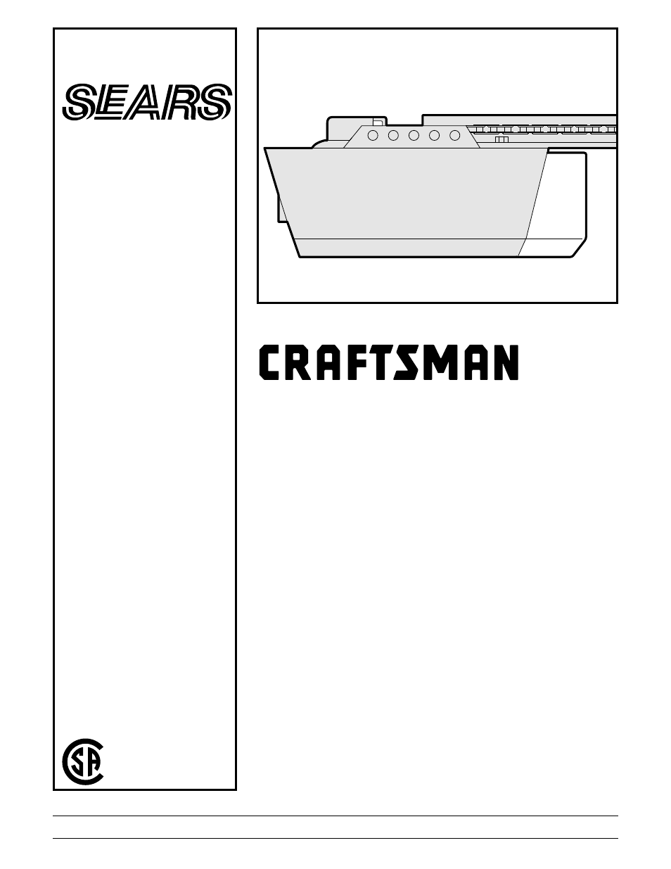 Sears 139.18847 User Manual | 40 pages