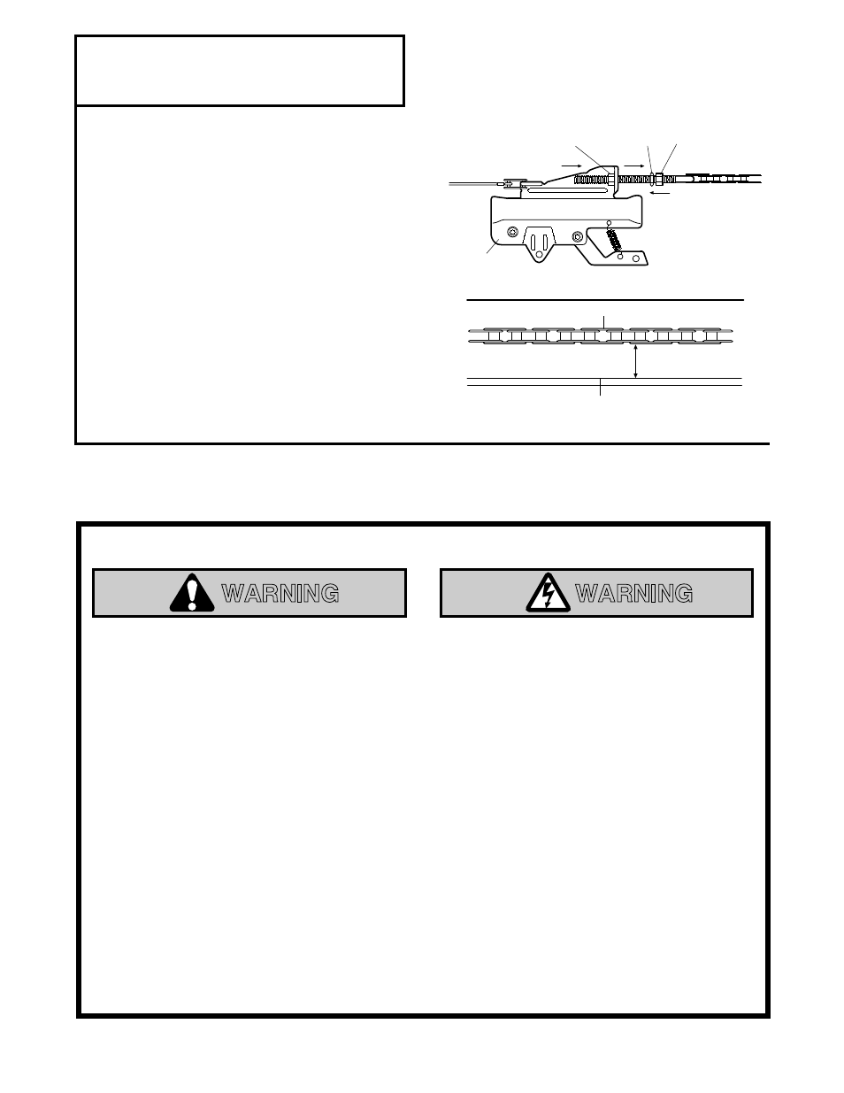 Tighten chain & cable, Assembly step 5 | Sears 139.18847 User Manual | Page 11 / 40