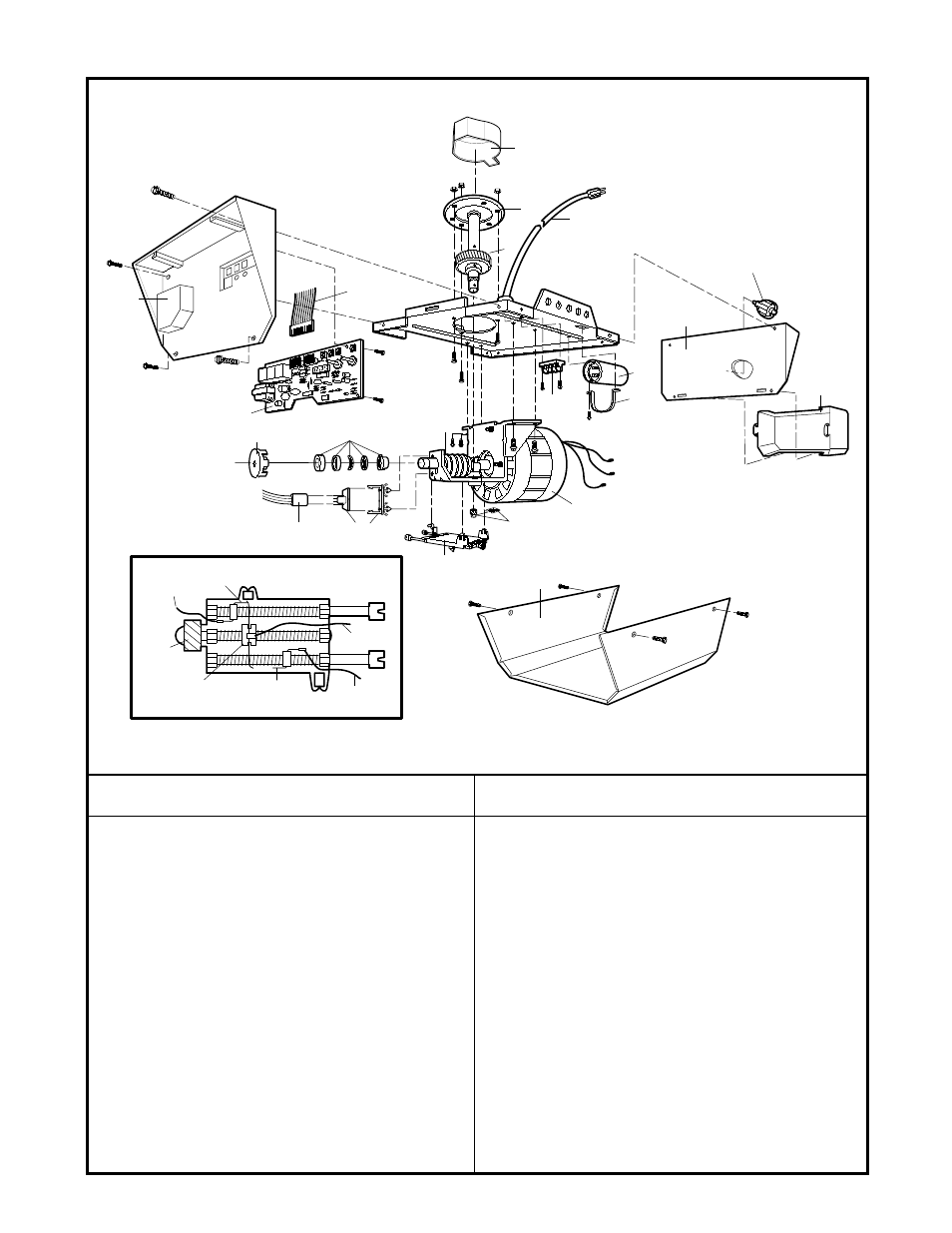 Opener assembly parts, Repair parts | Sears 139.18847 User Manual | Page 37 / 40