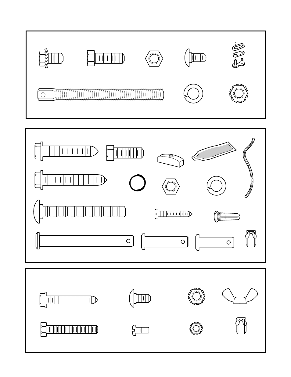 Hardware kits | Sears 139.18847 User Manual | Page 7 / 40