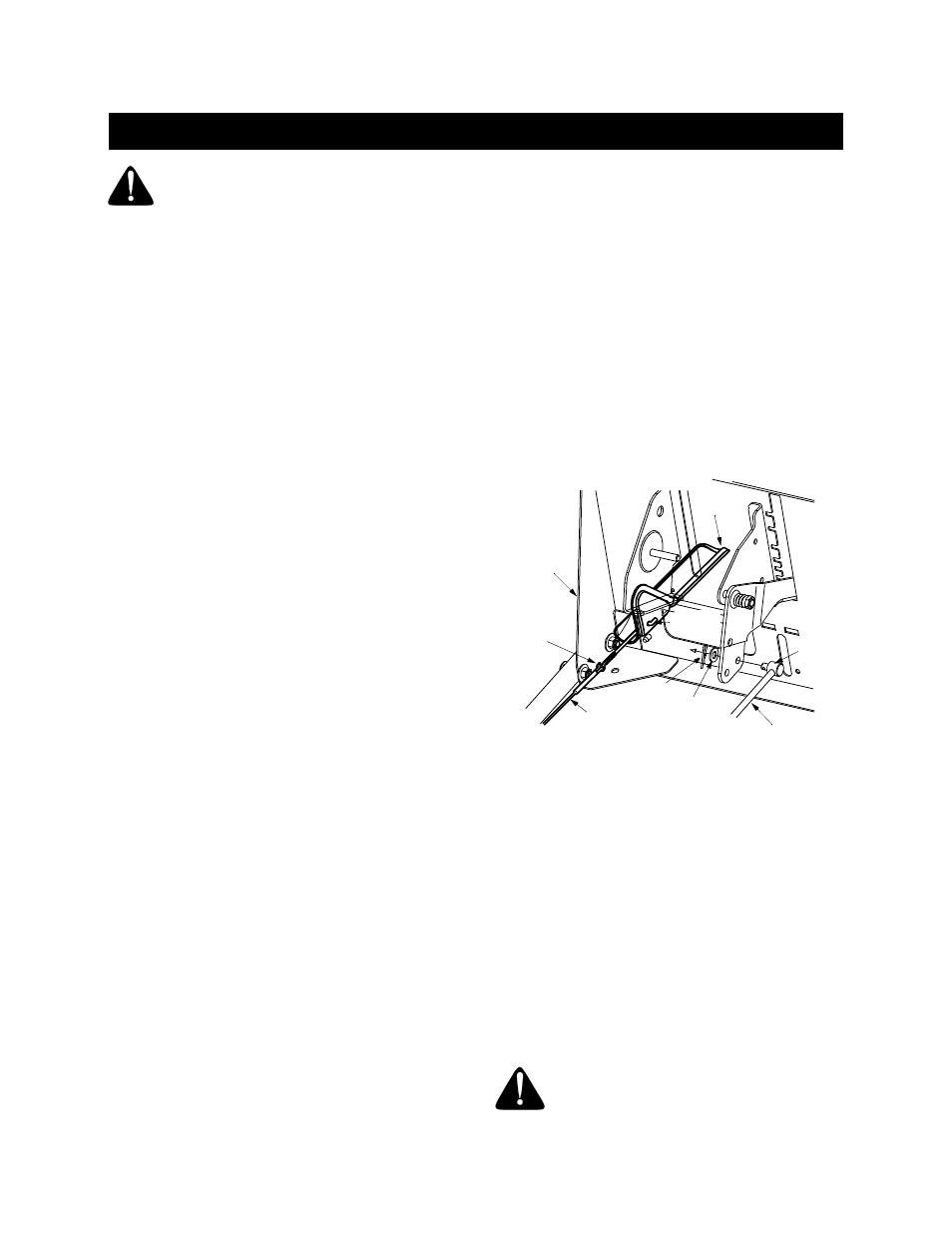 Service & adjustments, Adjustments | Sears 247.88852 User Manual | Page 20 / 68