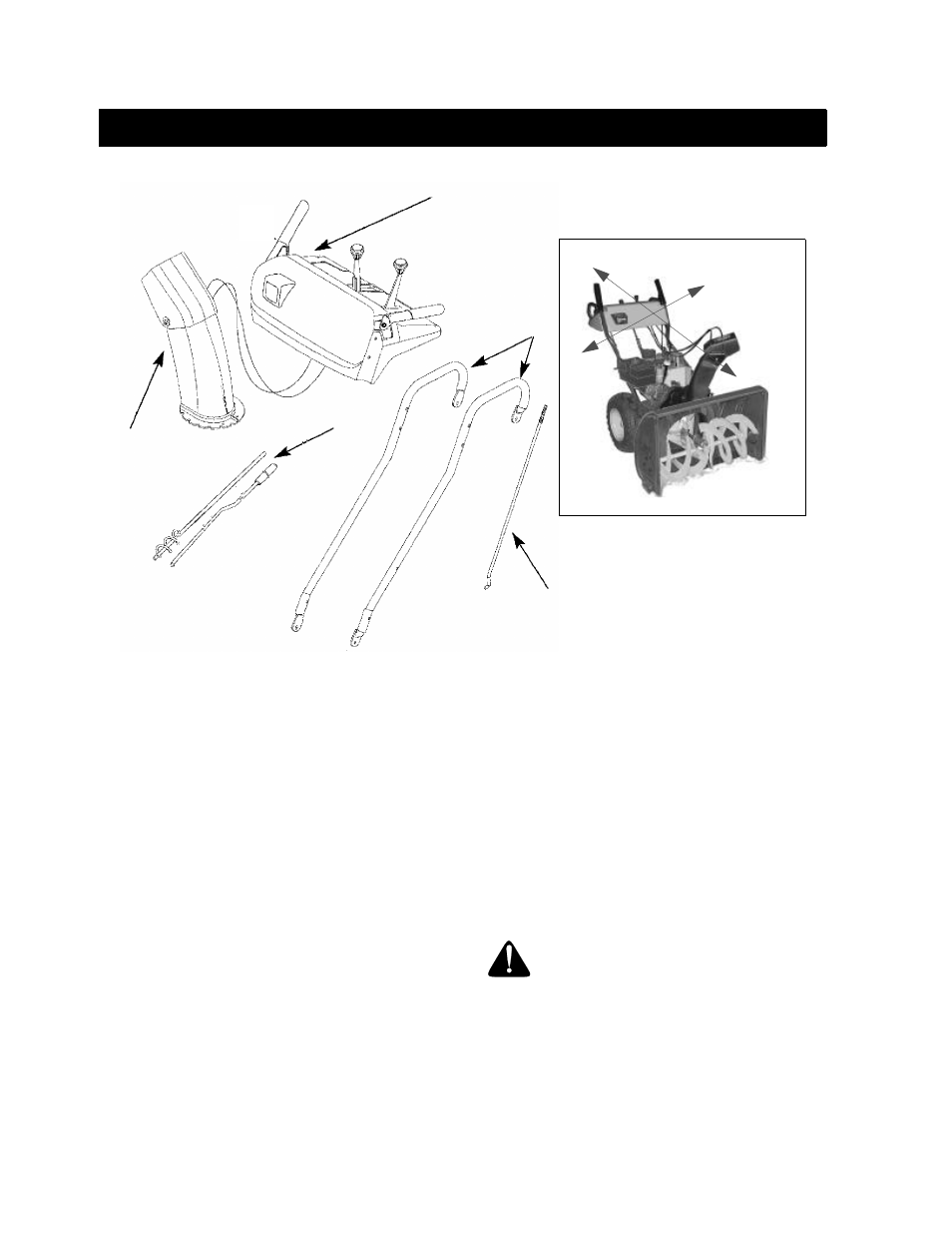 Assembly, Removing from carton, Loose parts | Tools required, Attaching handle assembly | Sears 247.88852 User Manual | Page 6 / 68