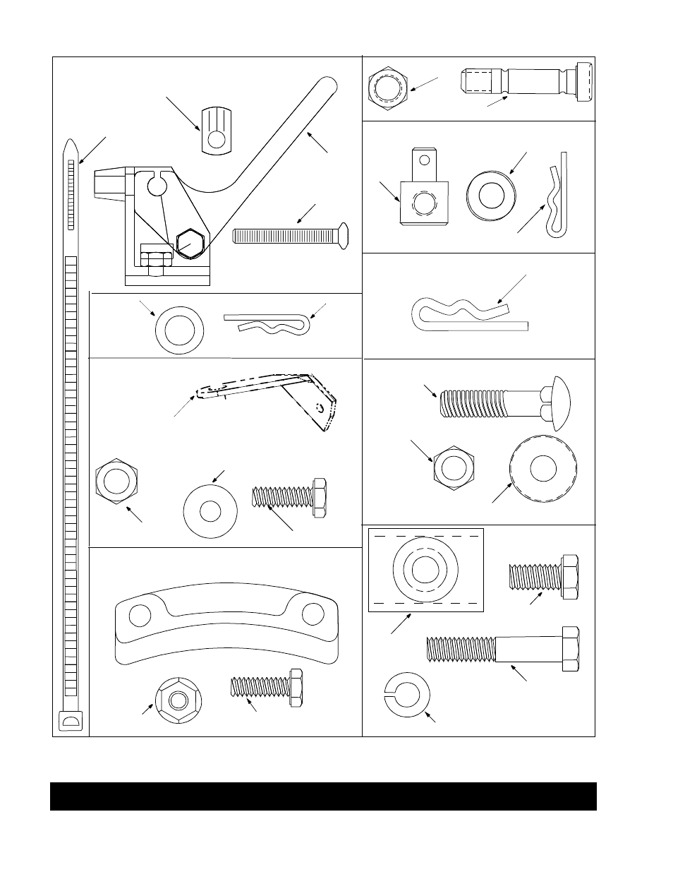 Conjunto de ferreteria de ferreteria | Sears 247.88852 User Manual | Page 63 / 68