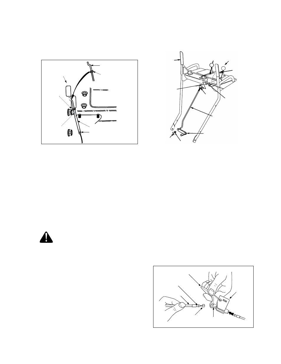 Attaching shift rod, Attaching turn triggers | Sears 247.88852 User Manual | Page 9 / 68