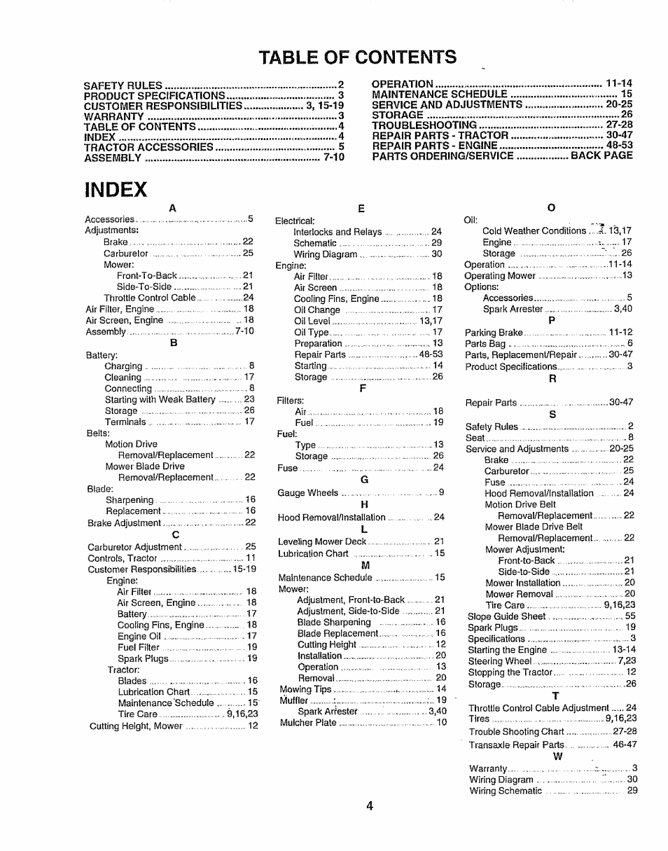 Sears 917.257643 User Manual | Page 4 / 56