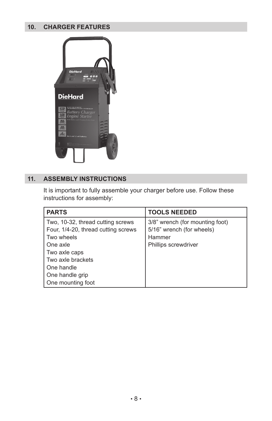 Sears 28.71234 User Manual | Page 10 / 24