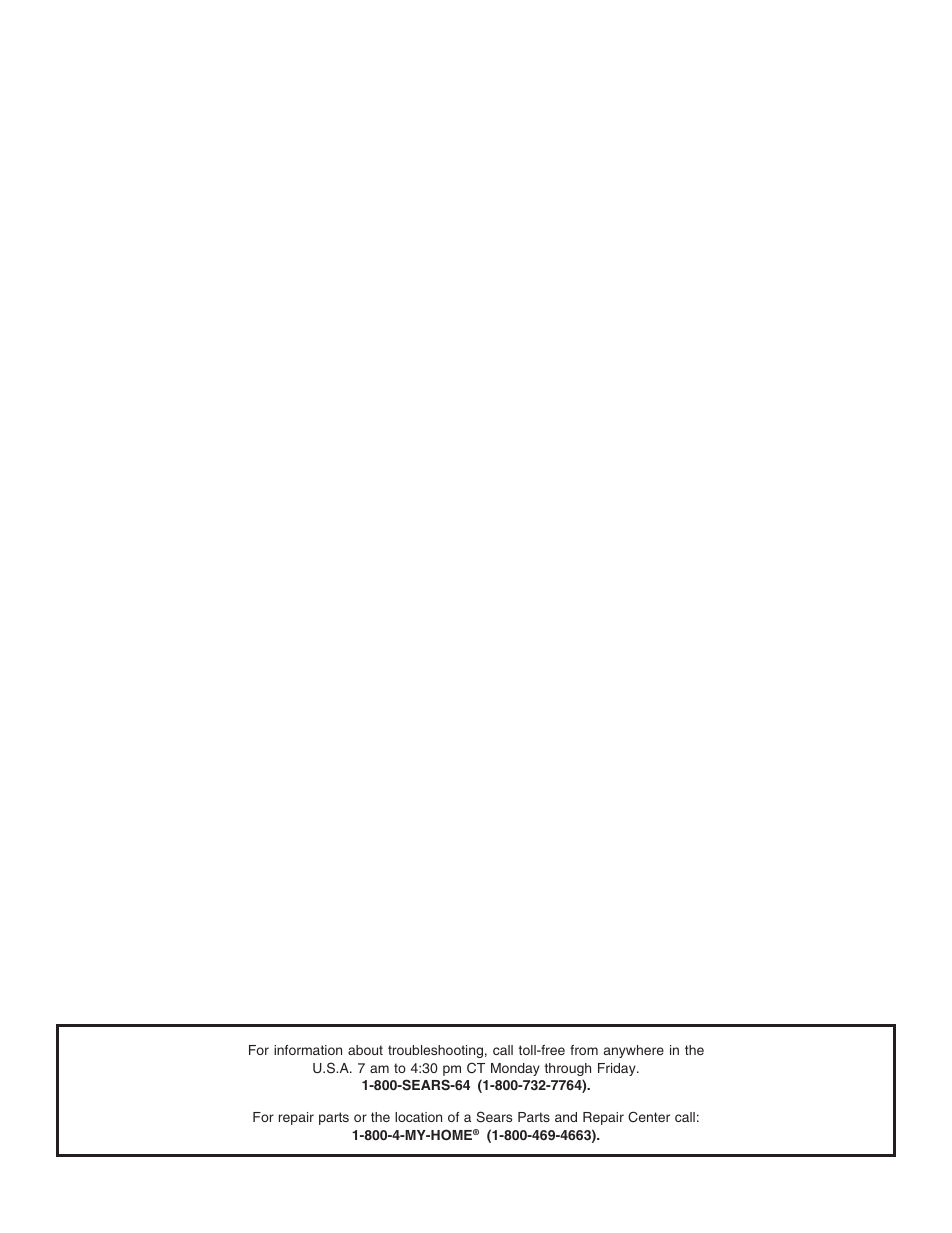 Sears 200.71232 User Manual | Page 16 / 16