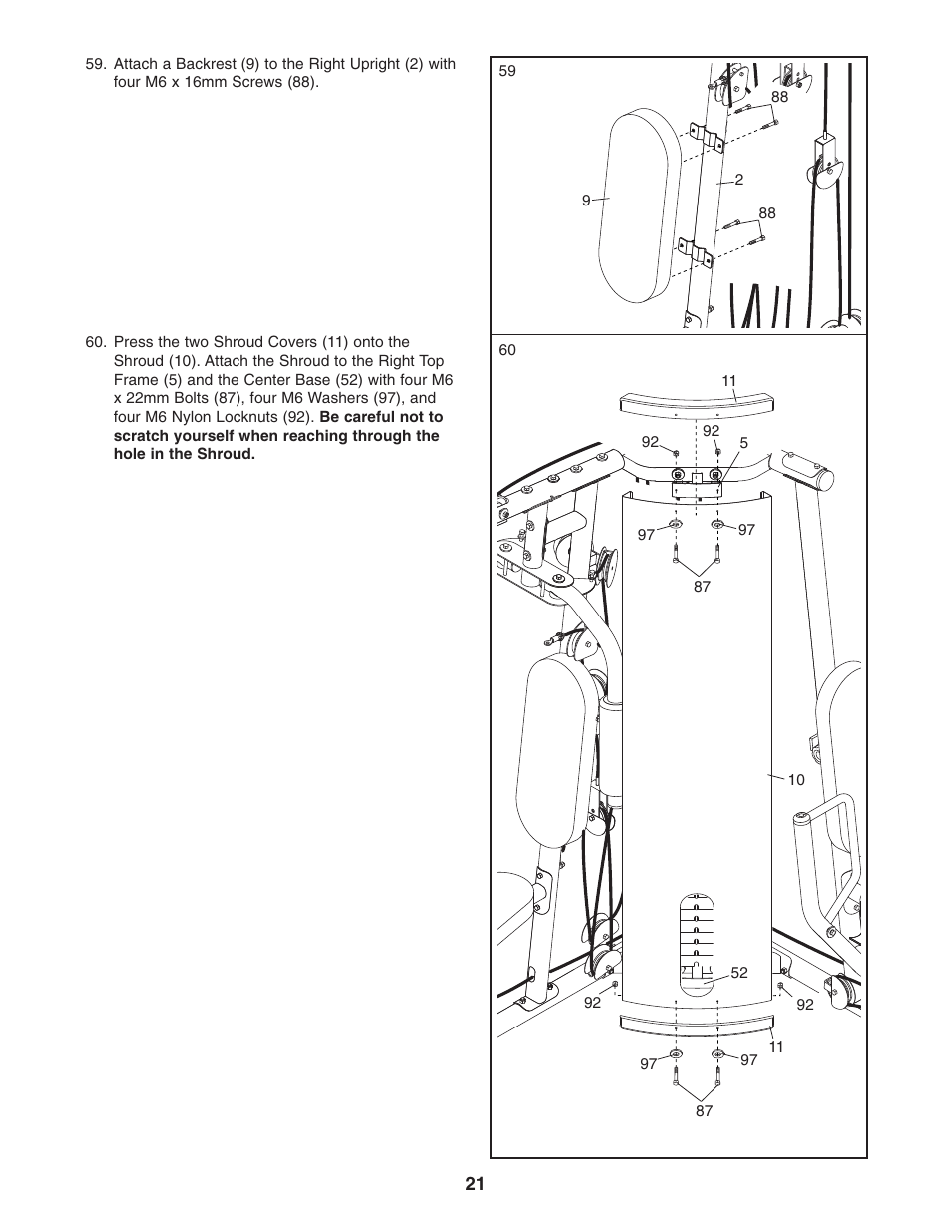 Sears 831.154020 User Manual | Page 21 / 35