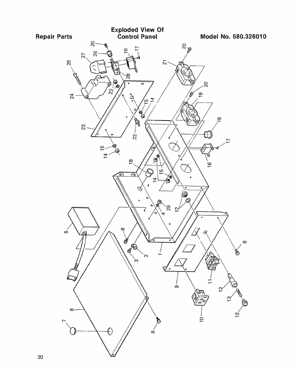 Sears 580.32601 User Manual | Page 32 / 41