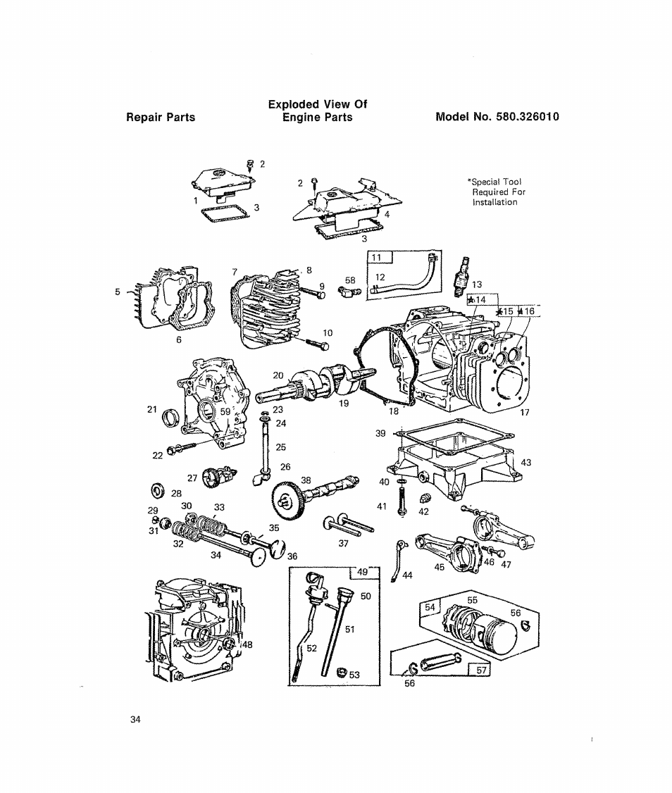 Sears 580.32601 User Manual | Page 36 / 41