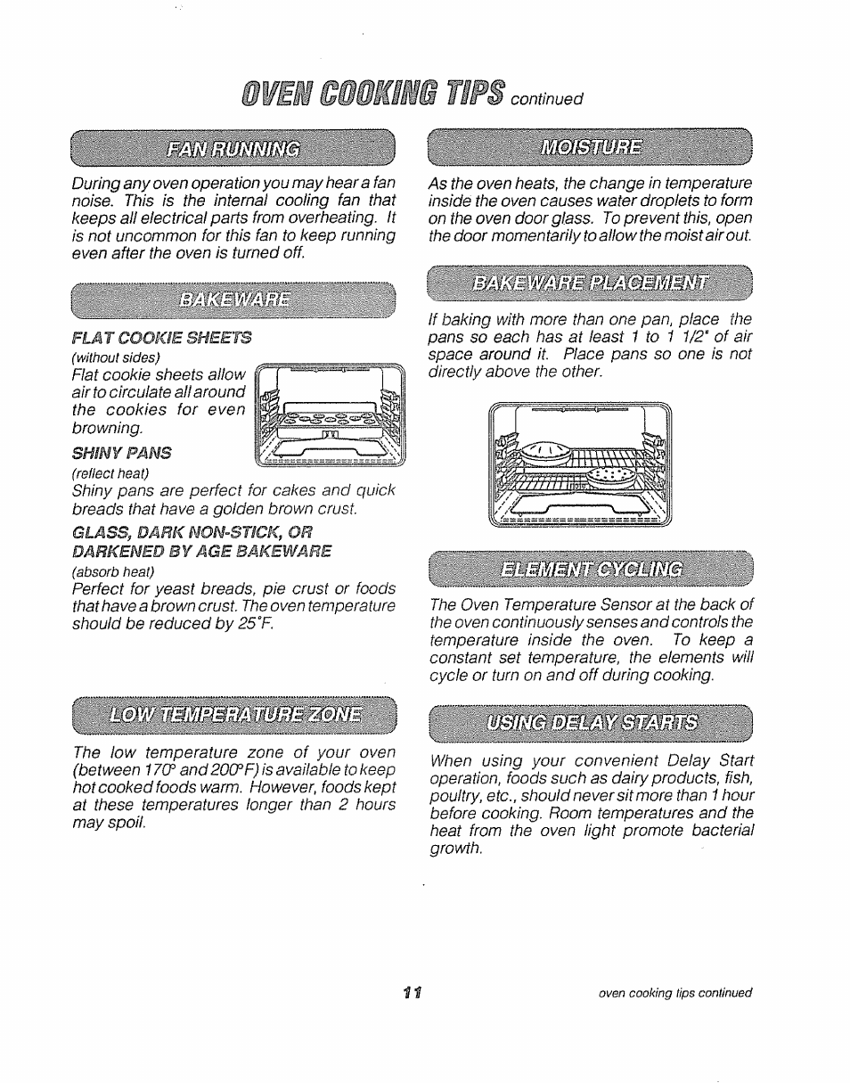 Misi §®mm§ tips, Misi §®mm, Tips | Sears KENMORE 911.41369 User Manual | Page 11 / 50