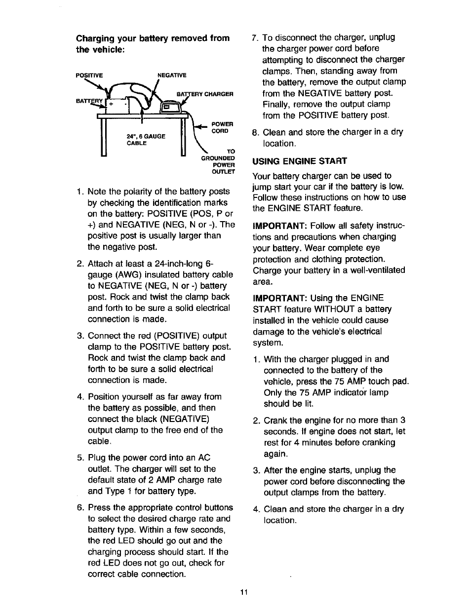 Sears DIEHARD 200.71223 User Manual | Page 11 / 16