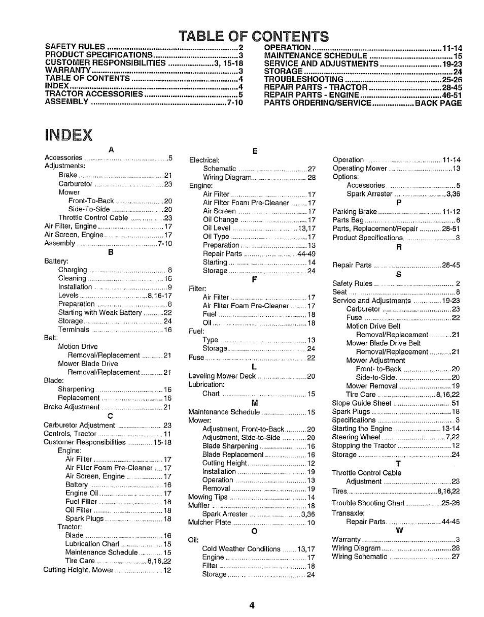 Sears 917.25545 User Manual | Page 4 / 26