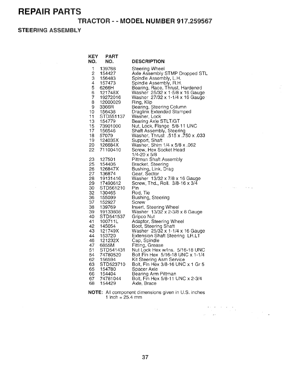 Sears 917.259567 User Manual | Page 37 / 56