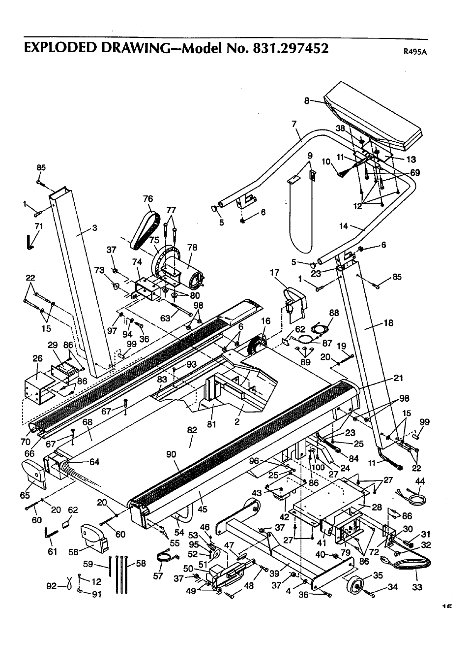 I/ w | Sears 831.297452 User Manual | Page 15 / 16