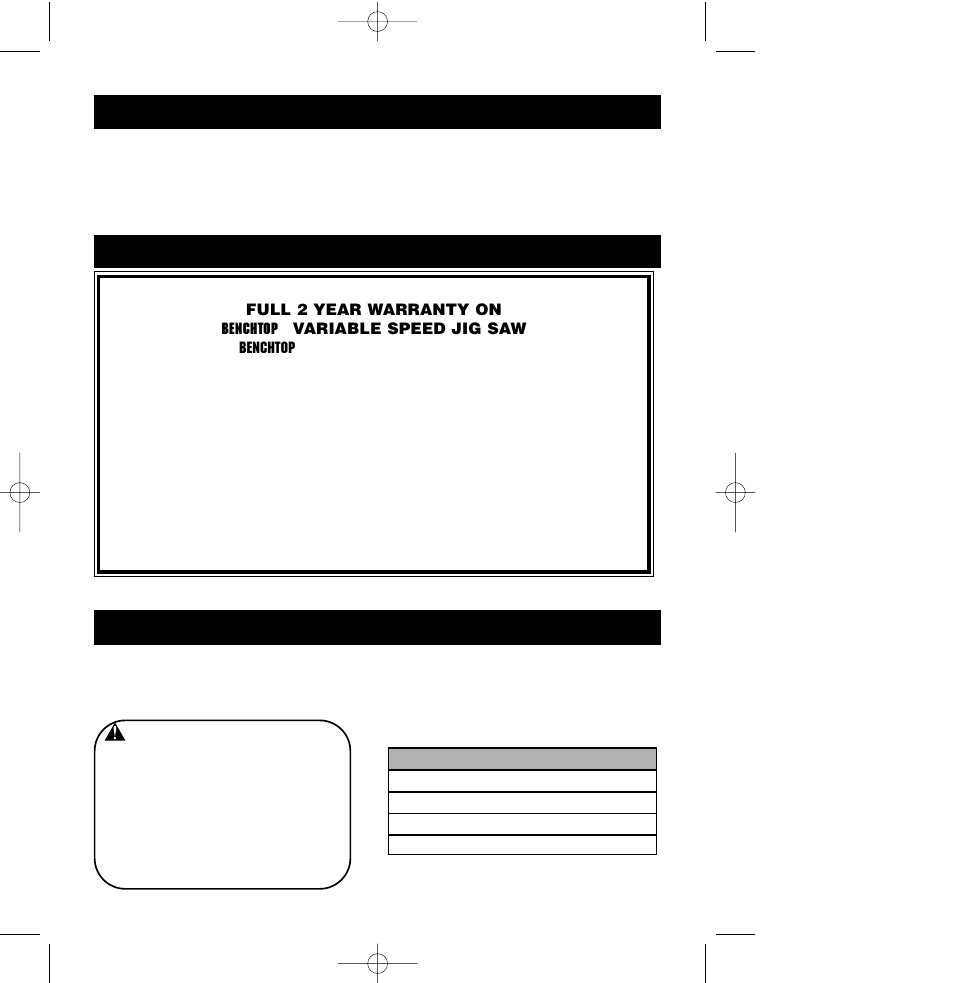 2table of contents warranty introduction | Sears BT400 User Manual | Page 2 / 23