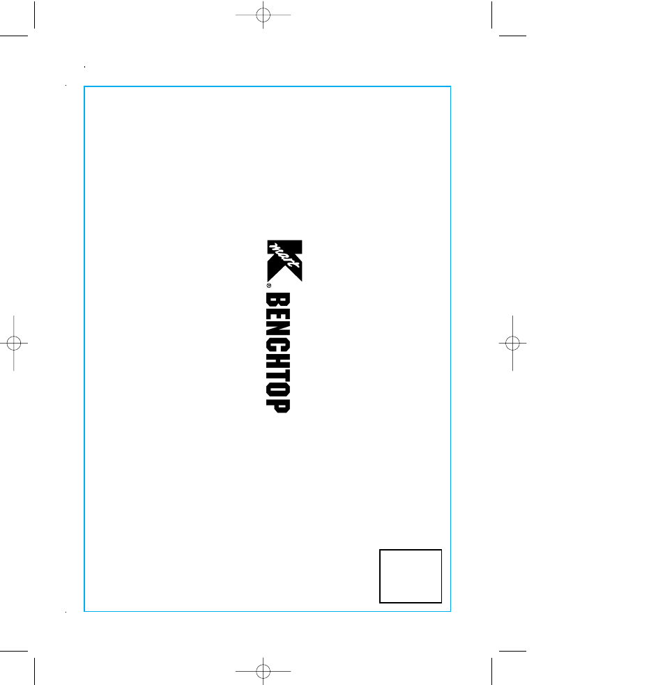 Bencht op | Sears BT400 User Manual | Page 23 / 23