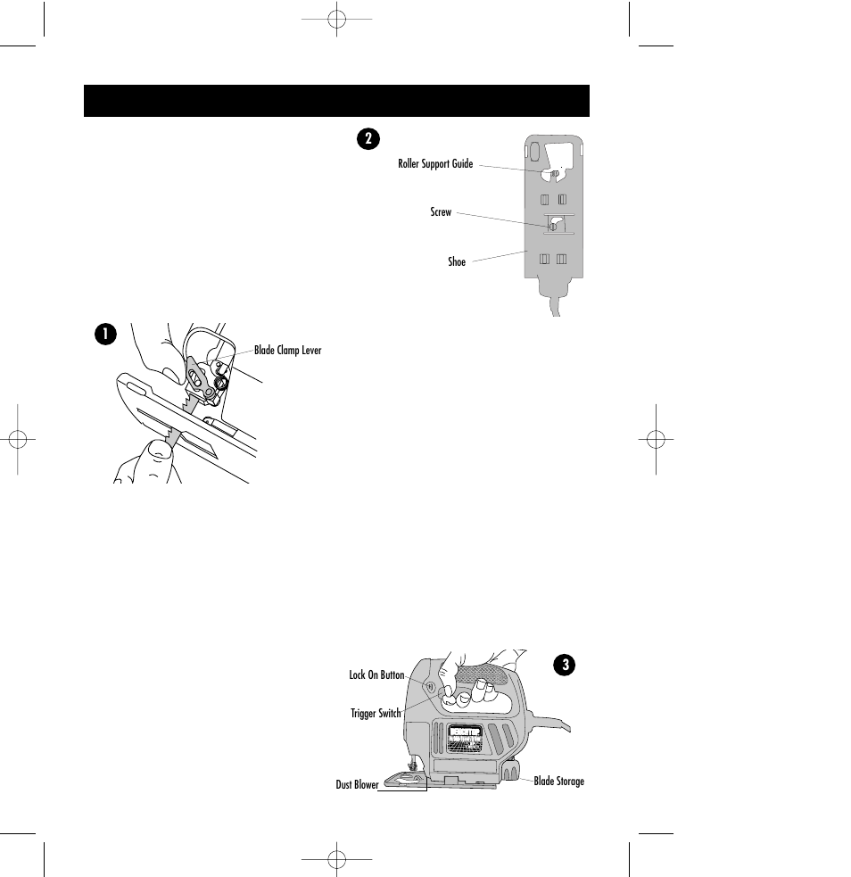 7assembly / adjustment set-up | Sears BT400 User Manual | Page 7 / 23
