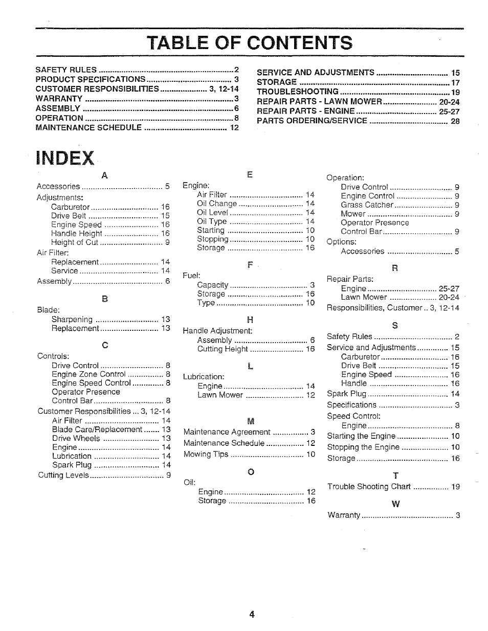 Sears 917.37283 User Manual | Page 4 / 28