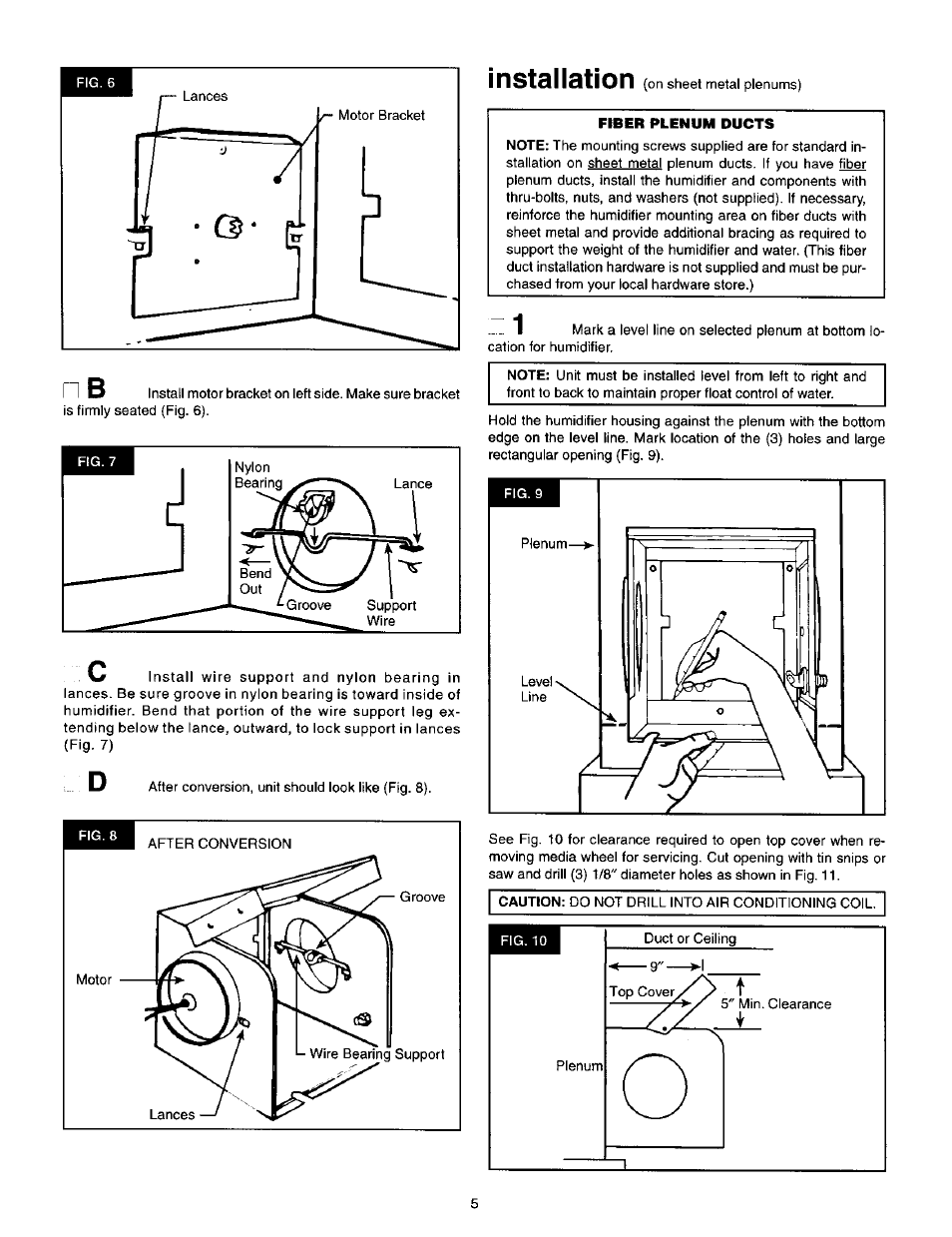 Installation | Sears KENMORE 1700 User Manual | Page 5 / 13