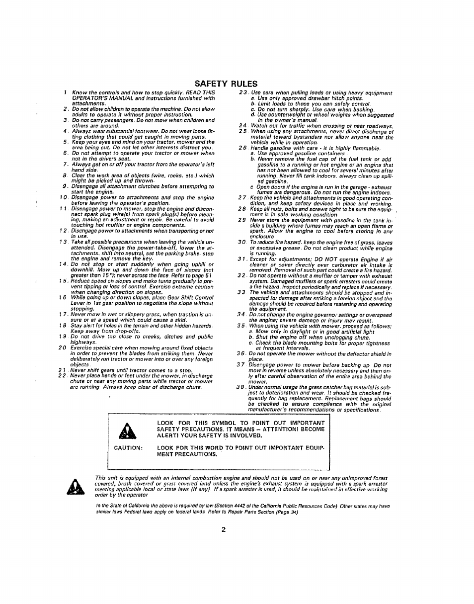 Sears 917.254710 User Manual | Page 2 / 52