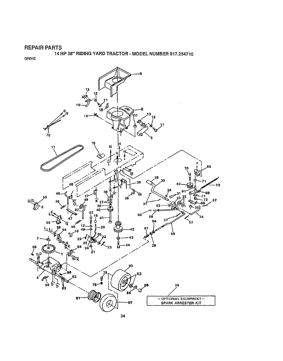 Sears 917.254710 User Manual | Page 34 / 52