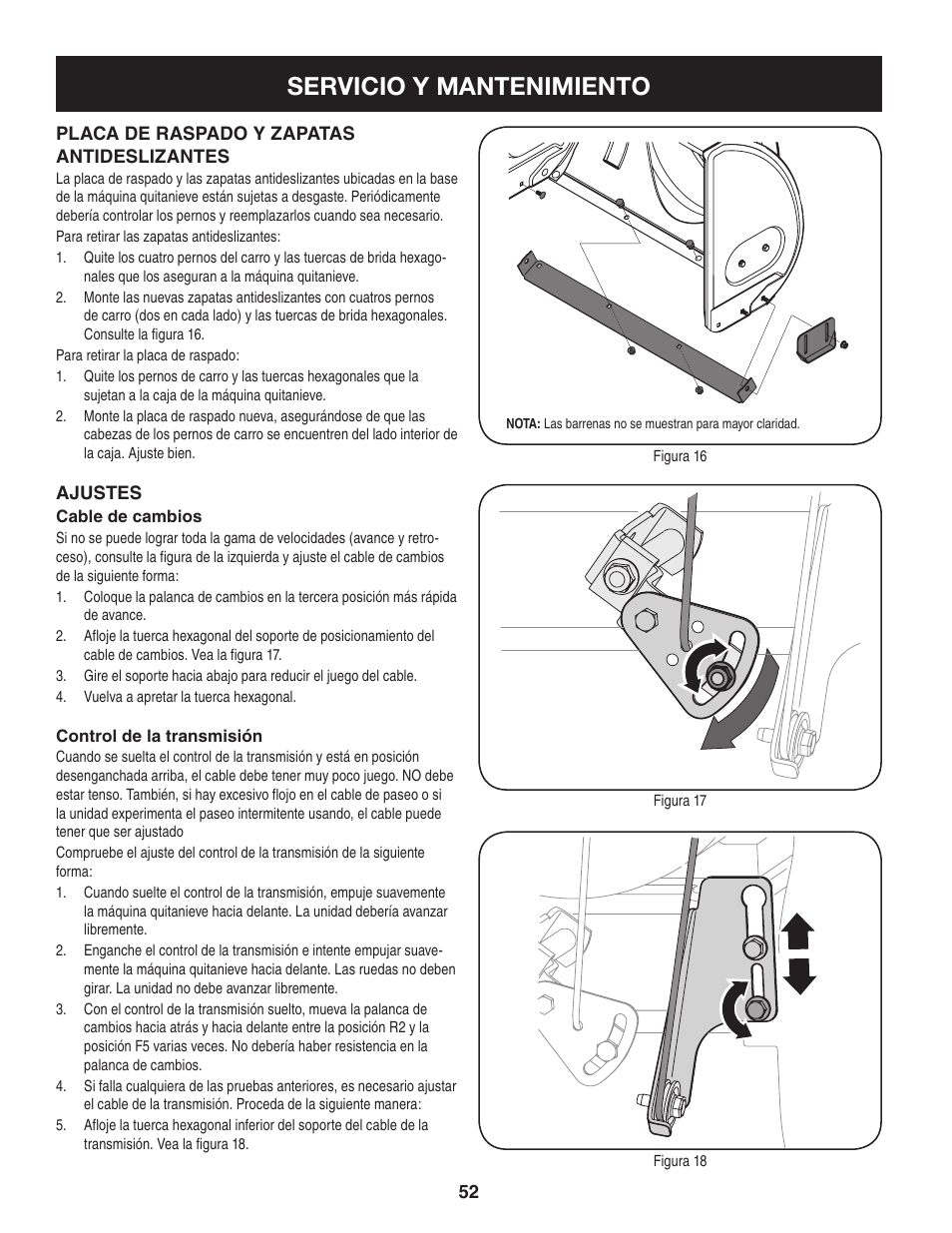 Servicio y mantenimiento | Sears 247.8879 User Manual | Page 52 / 64