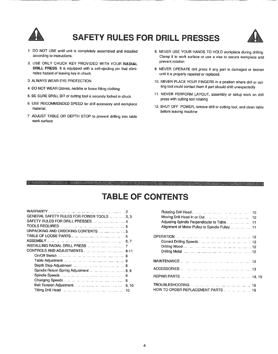 Sears 149.213340 User Manual | Page 4 / 16